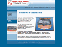 Tablet Screenshot of heladerasfalomir.com.ar